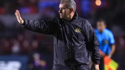 Tencati durante confronto contra o São Paulo no Campeonato Brasileiro de 2024.