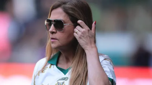 Leila Pereira, presidente do Palmeiras.