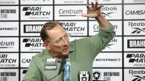 Textor é 'defendido' por jornalista - Foto: Vitor Silva/Botafogo.