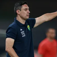 Técnico do Cuiabá reclama da arbitragem e questiona: \'Se é na Arena Corinthians, como seria?\'