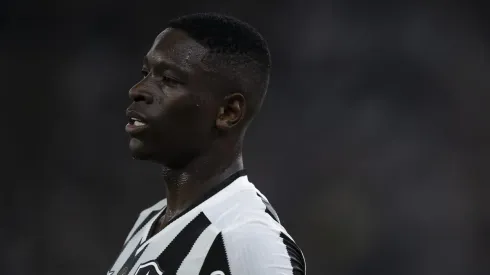 Luiz Henrique jogador do Botafogo durante partida contra o Internacional no estadio Engenhao pelo campeonato Brasileiro A 2024.