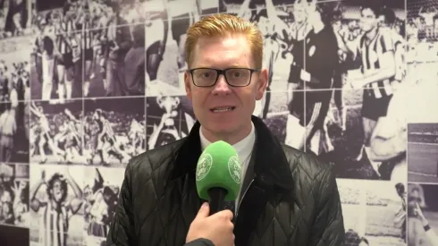 Presidente do Conselho Deliberativo do Coritiba, Jamil Ibrahim Tawil Filho durante entrevista a TV do clube. Foto: Reprodução Coritiba, canal do Youtube