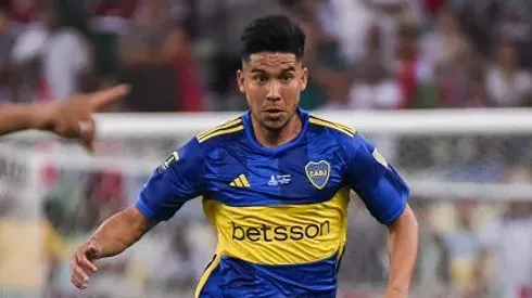 Pol Fernández atuando no Boca Juniors em 2024