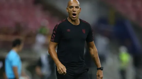 Pepa durante confronto contra o CRB na Série B 2024.