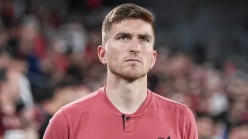Martín Varini, técnico do Athletico-PR, durante partida contra o Fortaleza na Ligga Arena, pelo Campeonato Brasileiro.
