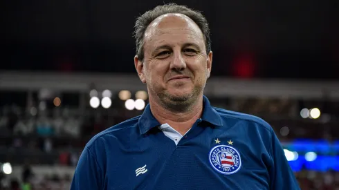 Rogerio Ceni técnico do Bahia durante partida contra o Flamengo no estadio Maracana pelo campeonato Copa Do Brasil 2024.