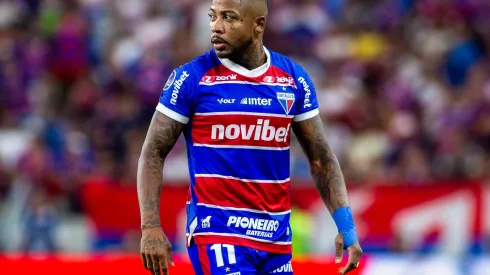 Marinho durante confronto contra o Corinthians na Sul-Americana 2024.