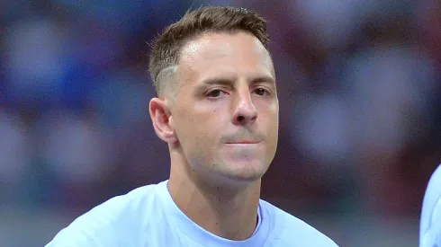 Arias, jogador do Bahia, durante partida contra o RB Bragantino na Arena Fonte Nova, pelo Campeonato Brasileiro.