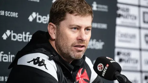 Foto: Leandro Amorim/Vasco – Rafael Paiva após confronto contra o Fluminense no Brasileirão de 2024.