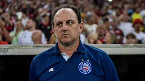 Rogério Ceni, técnico do Bahia, durante partida contra o Flamengo no Maracanã, pela Copa do Brasil.