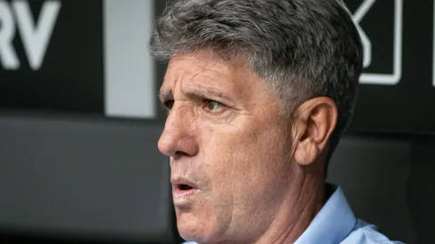 Renato Gaucho tecnico do Gremio durante partida contra o Atletico-MG no estadio Arena MRV pelo campeonato Brasileiro A 2023.