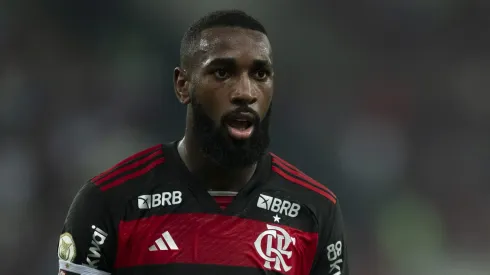 Gerson se despediu de Tite no Flamengo.