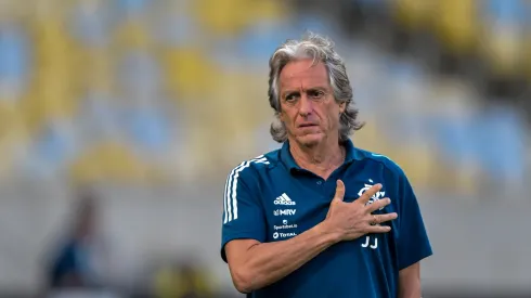 Jorge Jesus ex-tecnico do Flamengo durante partida contra o Portuguesa no estadio Maracana pelo campeonato Carioca 2020. Foto: Thiago Ribeiro/AGIF