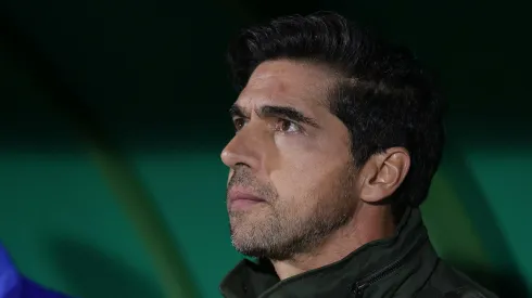 Abel Ferreira tecnico do Palmeiras durante partida (Foto: Ettore Chiereguini/AGIF)
