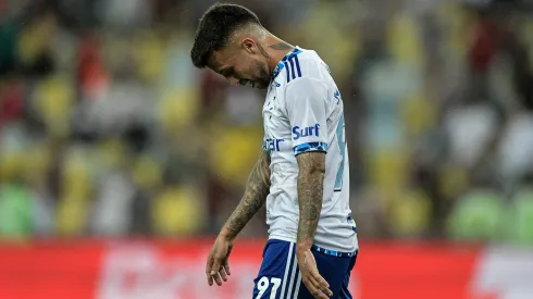 Matheus Henrique jogador do Cruzeiro durante partida contra o Fluminense no estadio Maracana pelo campeonato Brasileiro A 2024.