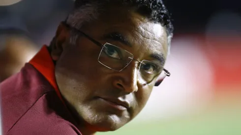 SP - SAO PAULO - 22/09/2024 - BRASILEIRO A 2024, SAO PAULO X INTERNACIONAL - Roger Machado tecnico do Internacional durante partida contra o Sao Paulo no estadio Morumbi pelo campeonato Brasileiro A 2024. Foto: Marco Miatelo/AGIF