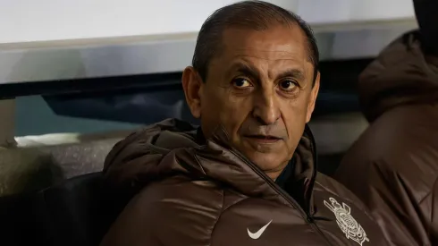 Ramón Diaz técnico do Corinthians durante partida contra o Juventude no estádio Alfredo Jaconi pelo campeonato Copa Do Brasil 2024.