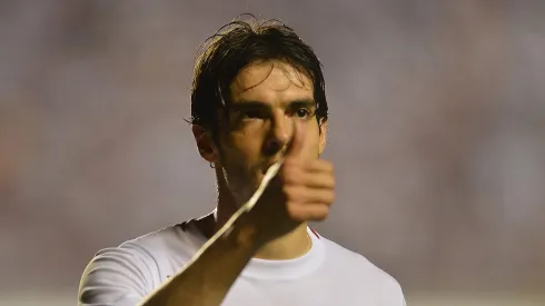 Kaká, quando atuava pelo São Paulo