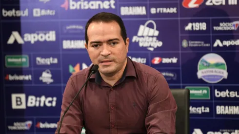 Marcelo Paz durante apresentação de Silvio Romero em 2022.