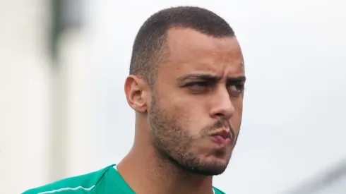 Treino do Palmeiras - Arthur Cabral durante treino do Palmeiras no CT Academia de Futebol.