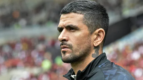 Lucho González tecnico do Ceara durante partida contra o Flamengo no estadio Maracana pelo campeonato Brasileiro A 2022.