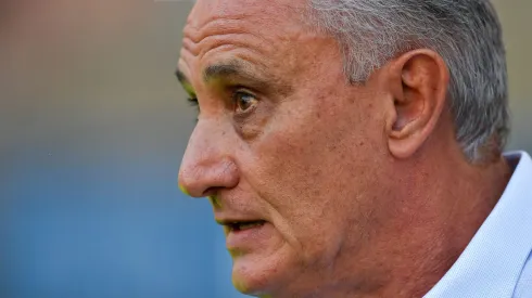 Tite tecnico do Flamengo durante partida contra o Vasco no estadio Maracana pelo campeonato Brasileiro A 2024.