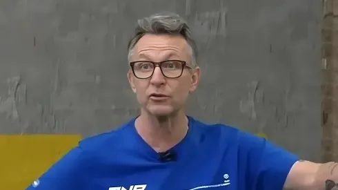 Foto: Reprodução/TV Bandeirantes - Neto durante apresentação do programa 'Os Donos da Bola'