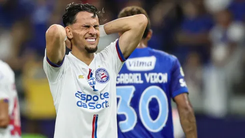 Biel durante confronto contra o Cruzeiro no Brasileirão 2024.