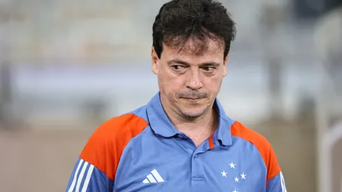 Fernando Diniz durante confronto contra o Bahia no Brasileirão 2024.