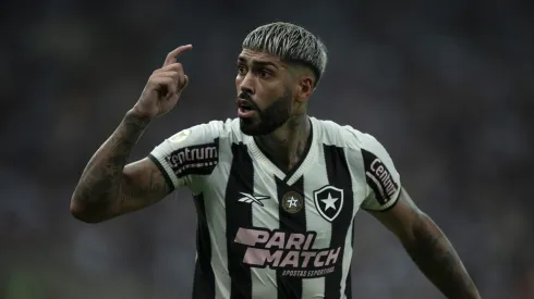 Barboza, jogador do Botafogo, durante partida contra o Criciuma, pelo Campeonato Brasileiro.