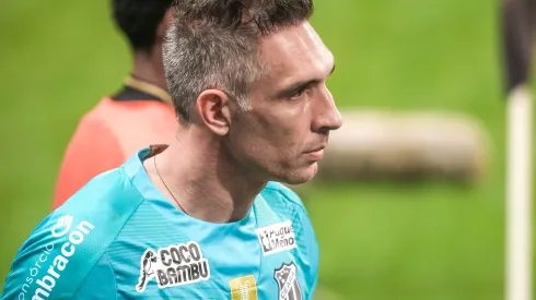 Prass durante confronto contra o Ceará no Brasileirão de 2020.