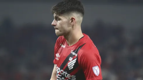 Zapelli durante embate com o Cerro Porteño na Sul-Americana 2024.