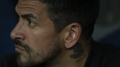 Lucho durante confronto contra o Fluminense no Brasileirão 2024.