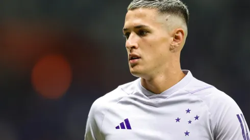 Vital durante confronto contra o Fluminense no Brasileirão de 2023.