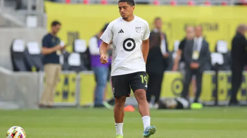 Evander em aquecimento na MLS ALL-Star