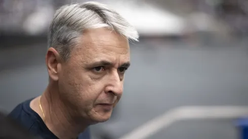 Tiago Nunes tecnico do Botafogo durante partida contra o Santos no estadio Engenhao pelo campeonato Brasileiro A 2023.