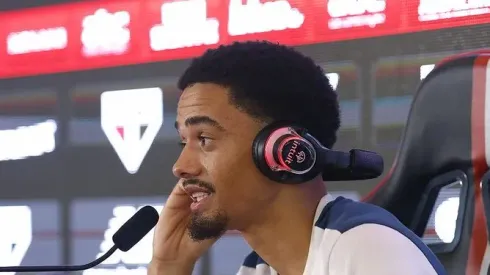 Jamal Lewis, jogador do São Paulo. Fotos: Rubens Chiri / saopaulofc.net