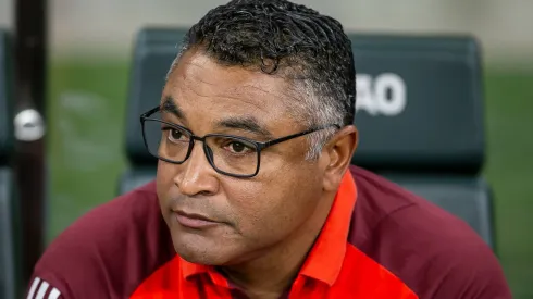 Roger Machado tecnico do Internacional durante partida contra o Cruzeiro no estadio Mineirao pelo campeonato Brasileiro A 2024.