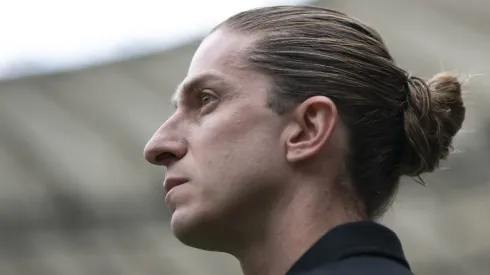 Filipe Luis, treinador do Flamengo