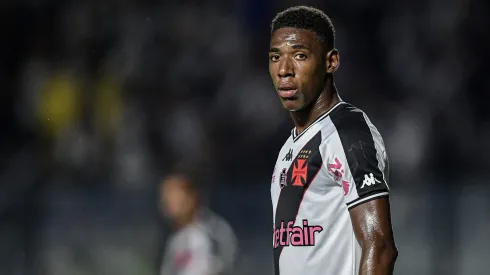 Leo jogador do Vasco durante partida contra o Cuiaba no estadio Sao Januario pelo campeonato Brasileiro A 2024.