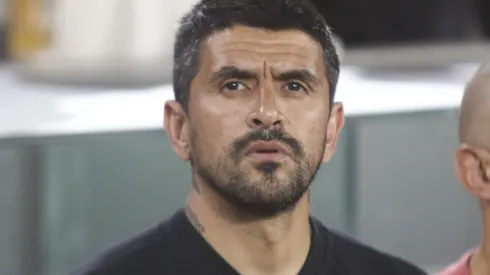 Lucho durante confronto contra o Cruzeiro no Brasileirão 2024.