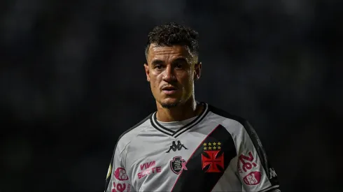 Philippe Coutinho, jogador do Vasco, durante partida contra o Cuiabá, pelo Brasileirão Betano.