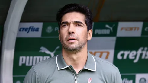 Abel Ferreira, técnico do Palmeiras, durante partida contra o Fortaleza, pelo Brasileirão Betano.