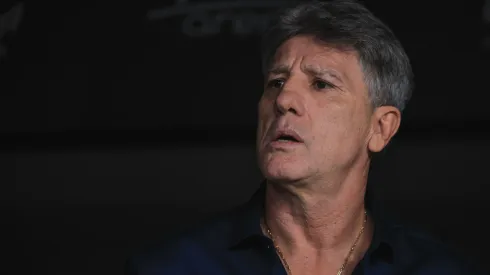 Renato Portaluppi técnico do Grêmio durante partida contra o Corinthians no estádio Arena Corinthians pelo campeonato Copa Do Brasil 2024. Foto: Ettore Chiereguini/AGIF