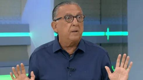 Galvão Bueno faz comentário sobre o Grêmio. Foto: Reprodução/Sportv