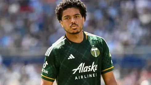Evander atuando no Portland Timber, da MLS