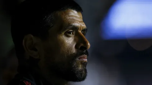 Lucho durante confronto contra o São Paulo no Brasileirão 2024.