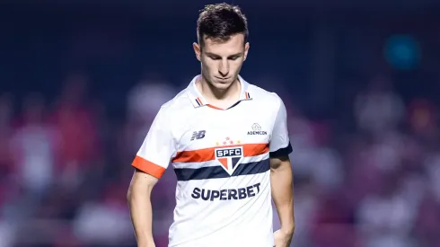 Galoppo jogador do São Paulo durante partida contra o Fortaleza no estadio Morumbi pelo campeonato Brasileiro A 2024.