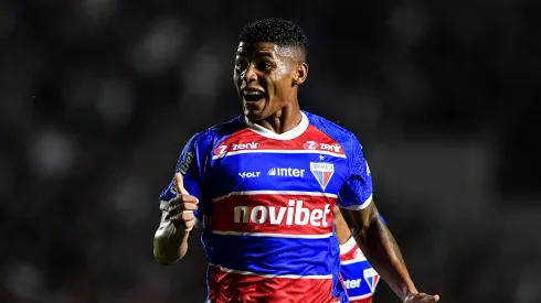 Hércules, jogador do Fortaleza, durante partida contra o Vasco, pela Copa Betano do Brasil.