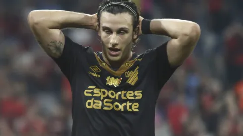 Canobbio durante confronto contra o Fortaleza no Brasileirão 2024.